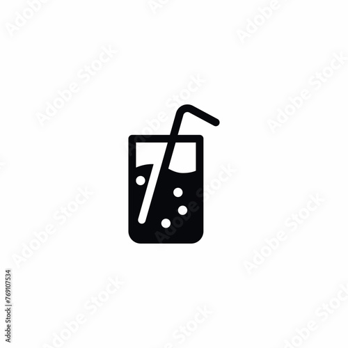 Soda Juice Drink Pipe icon