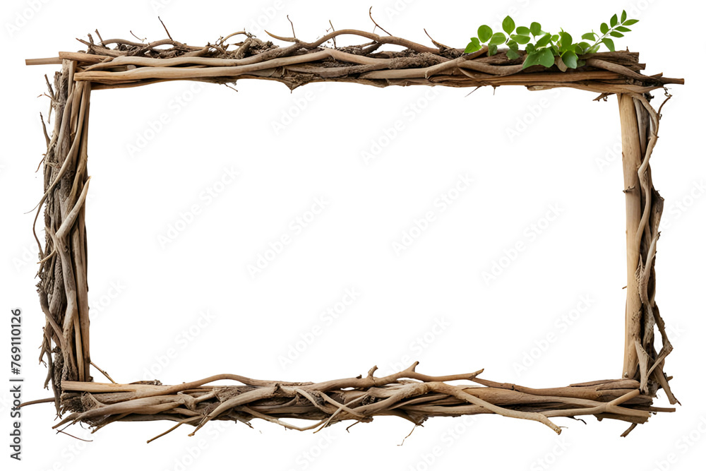 Root Border Frame Png Transparent Background Stock Illustration | Adobe ...