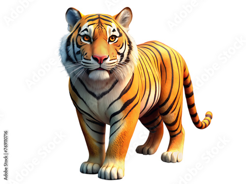 3d tiger