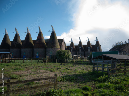 Oast Houses of Kent.