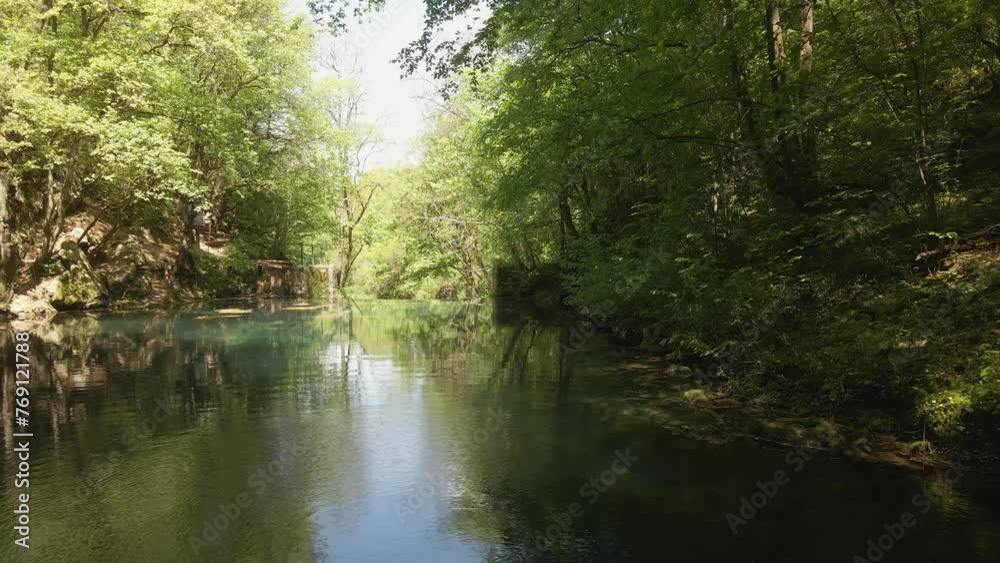 Mountain clear fresh water pond Mountain clear fresh water pond