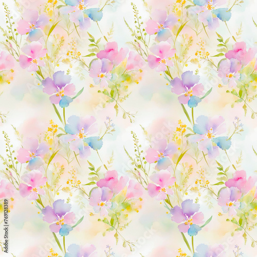 pattern with flowers