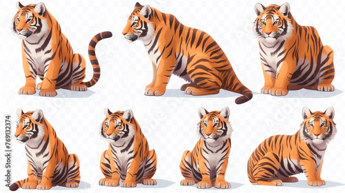 tiger stickers