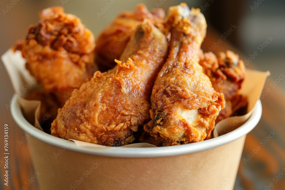 golden brown and crispy roasted Fried chicken served in brown box, golden brown and crispy fried chicken, crispy fried chicken closeup, fried chicken closeup, crispy roasted chicken closeup, roasted golden brown and crispy roasted Fried chicken served in brown box, golden brown and crispy fried chicken, crispy fried chicken closeup, fried chicken closeup, crispy roasted chicken closeup, roasted