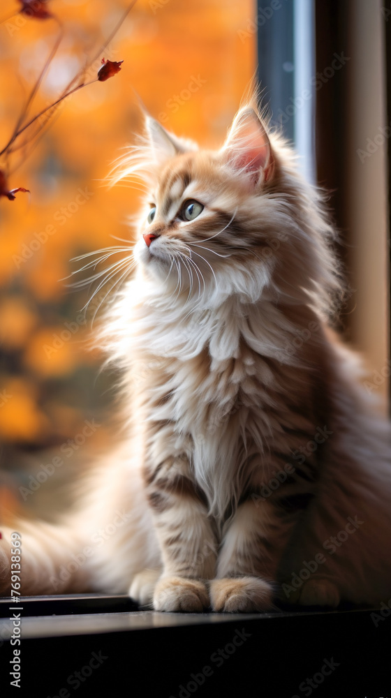 Obraz premium the most beautiful kitten