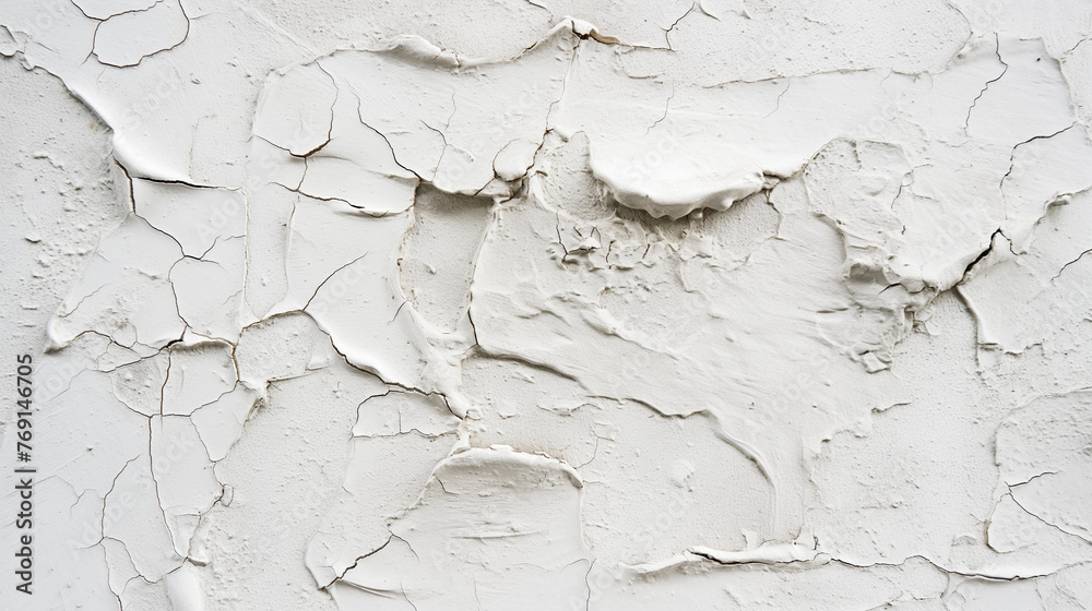 Obraz premium Parete con stucco e vernice Bianca