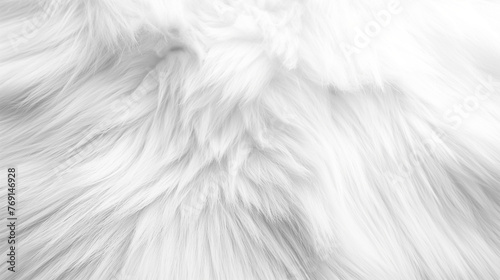 Pelliccia bianca, sfondo peloso photo