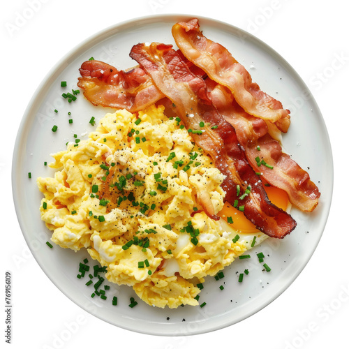 A Plate of Scrambled Eggs a...