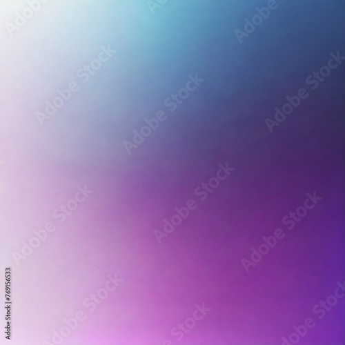 Purple white, and blue grainy color gradient background glowing noise texture 