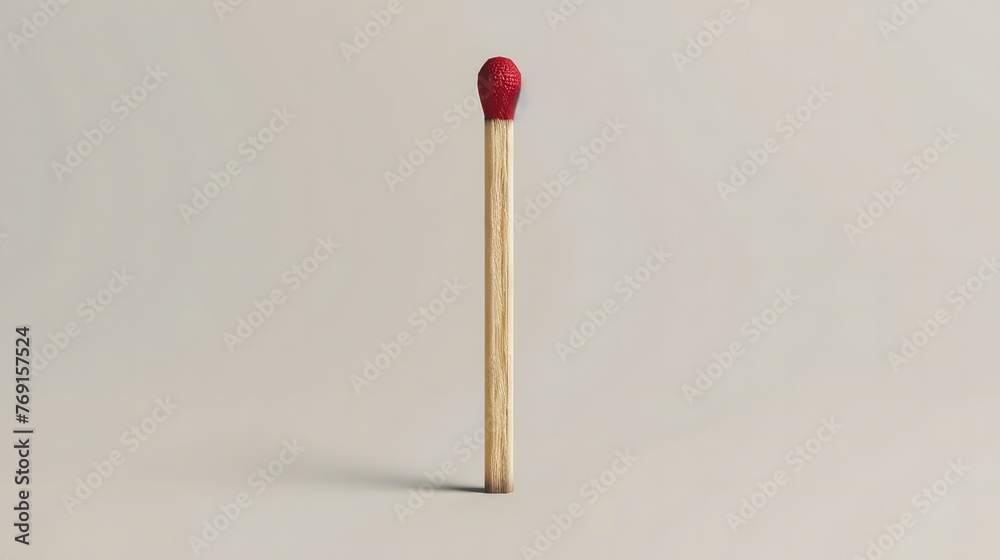 Matchstick isolated on a white background Matchstick isolated on a white background