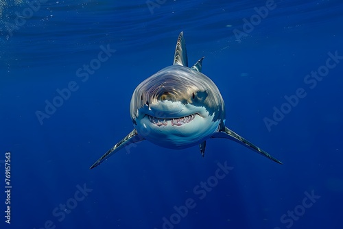 Great White Shark under the sea