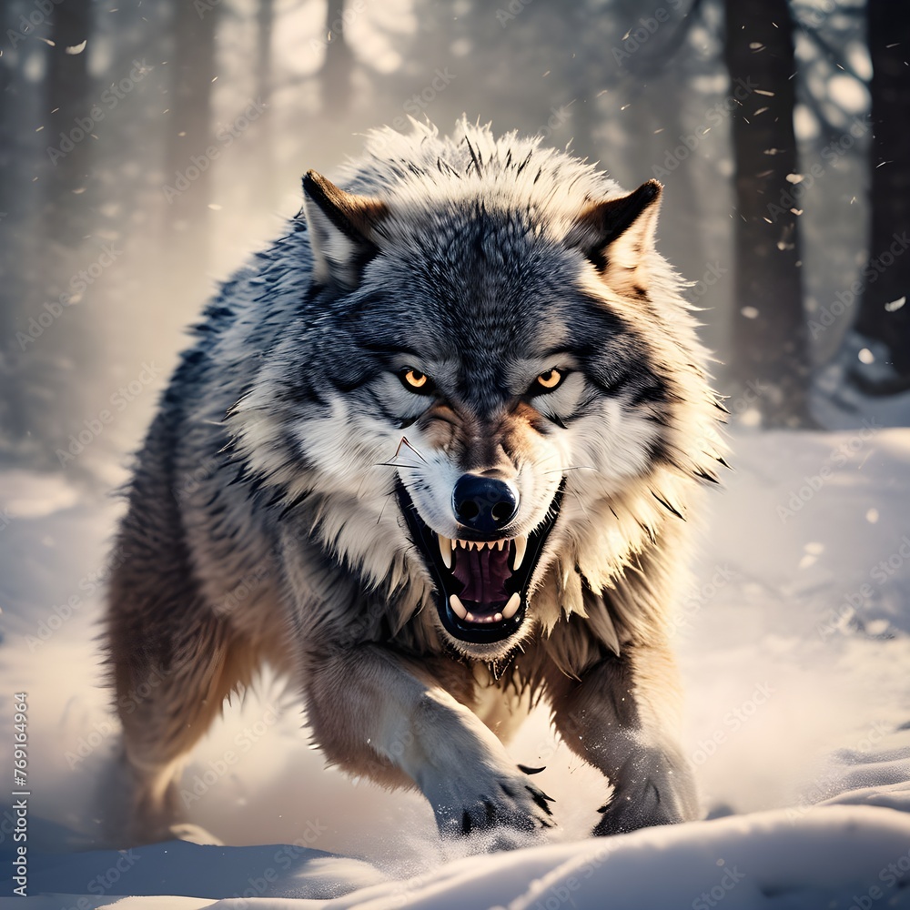 Angry WOlf