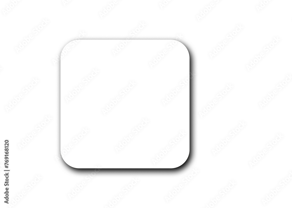 Realistic rounded shadow effect on transparent background Realistic rounded shadow effect on transparent background
