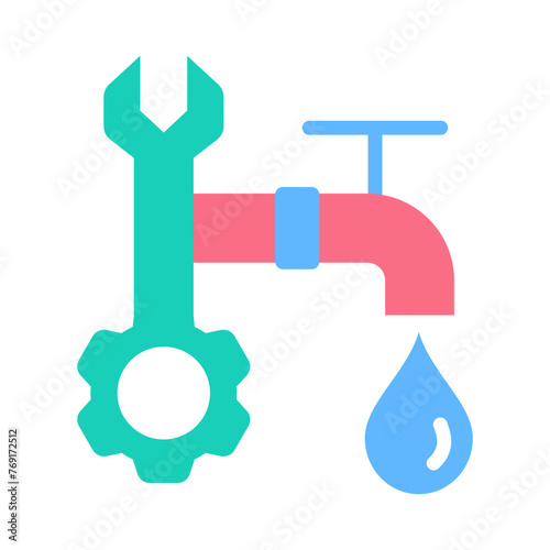 Plumbing Maintenance Icon