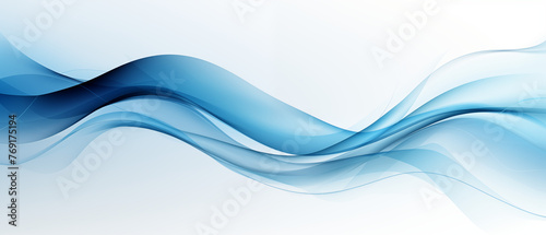Abstract Blue Wave Background for Designers and Creatives