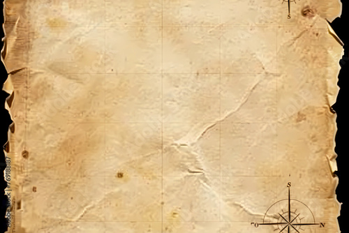 Vintage Old Map Paper Texture