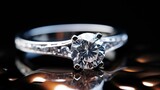 Image of a diamond engagement ring.