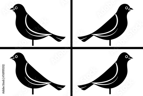 peaches silhouette vector illustration