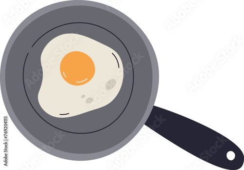 Fried Egg In Pan