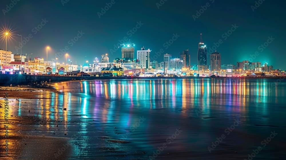 Jeddah's cityscape is celebrated, highlighting the urban landscape and cultural significance of this Saudi Arabian city
