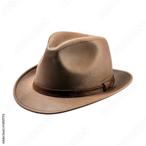 Hat isolated on transparent png background. Generative ai