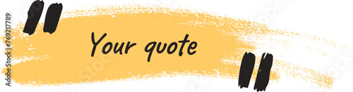 Rectangle Text Box Grunge Brush