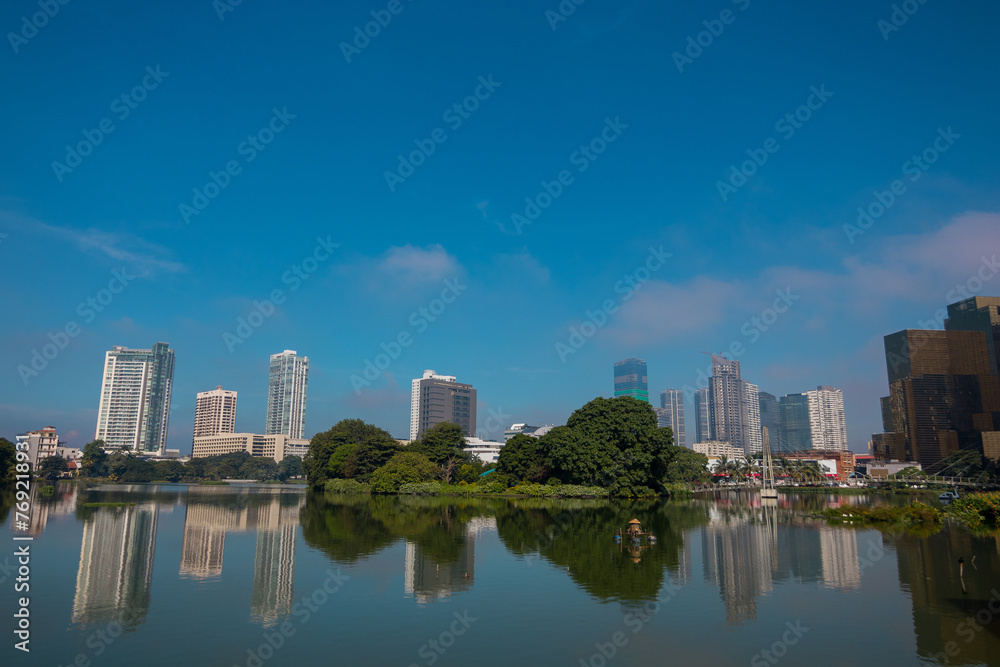The views on the city of Colombo, Sri Lanka The views on the city of Colombo, Sri Lanka