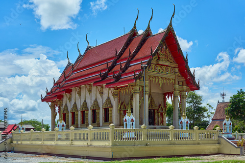 Wat Yotha Nimit (Wat Bot), Buddhist temple in Trat, Thailand	
 photo