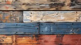 Vintage worn wooden boards 