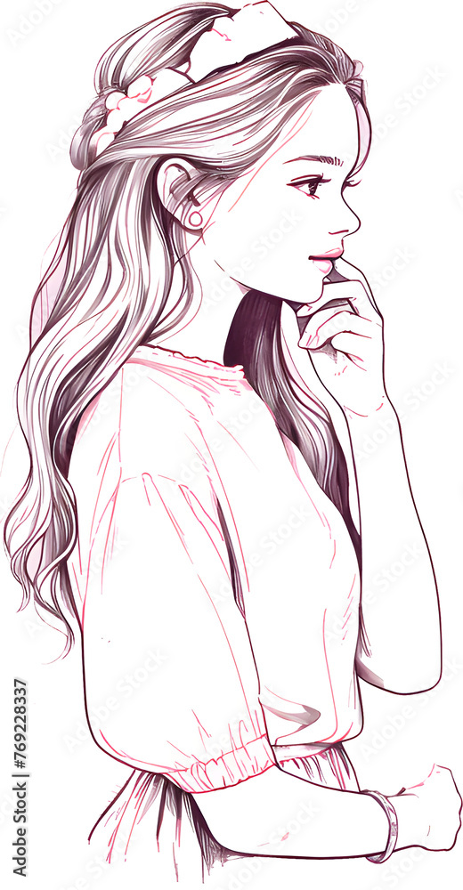 cute girl, cute, pretty, girl