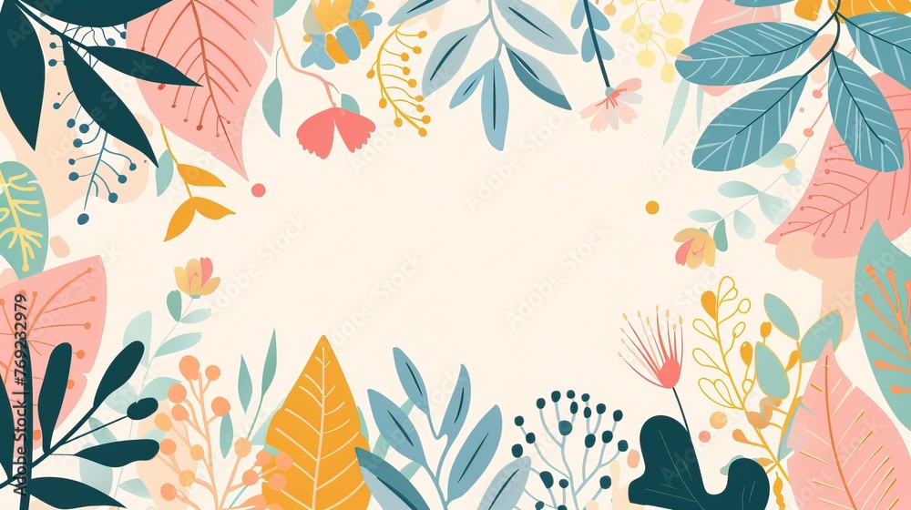 Back to Nature, Minimalist Background Design Back to Nature, Minimalist Background Design