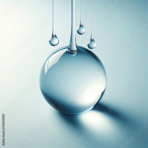 Water Droplet, Transparent, AI, 3D, Rain, Transparent Water Drop ...