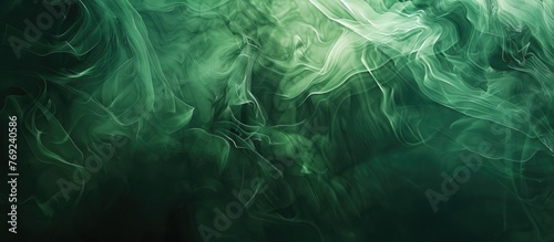 Abstract background in green monochrome tones.