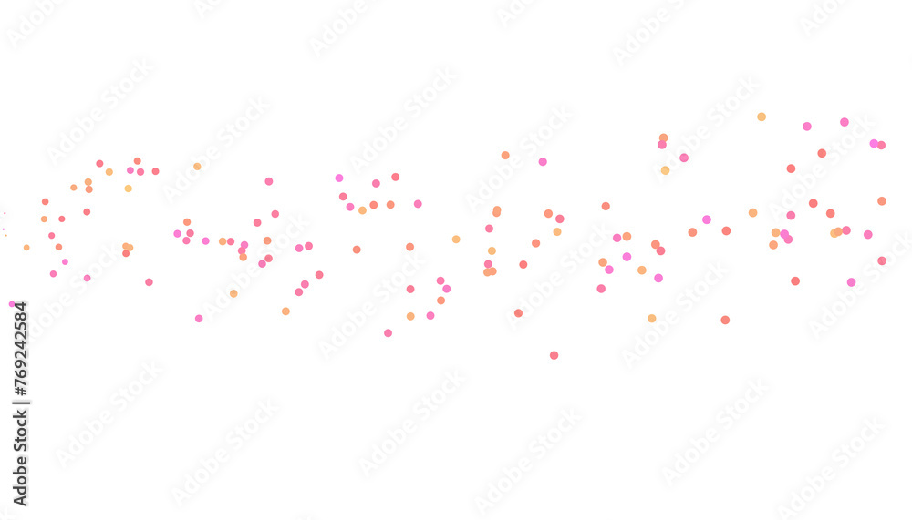 Confetti sprinkle decoration png