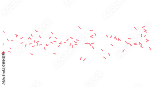 pink confetti sprinkles cake decoration png photo