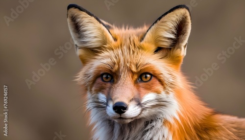 A Fox With Its Fur Glossy And Sleek © Tahir