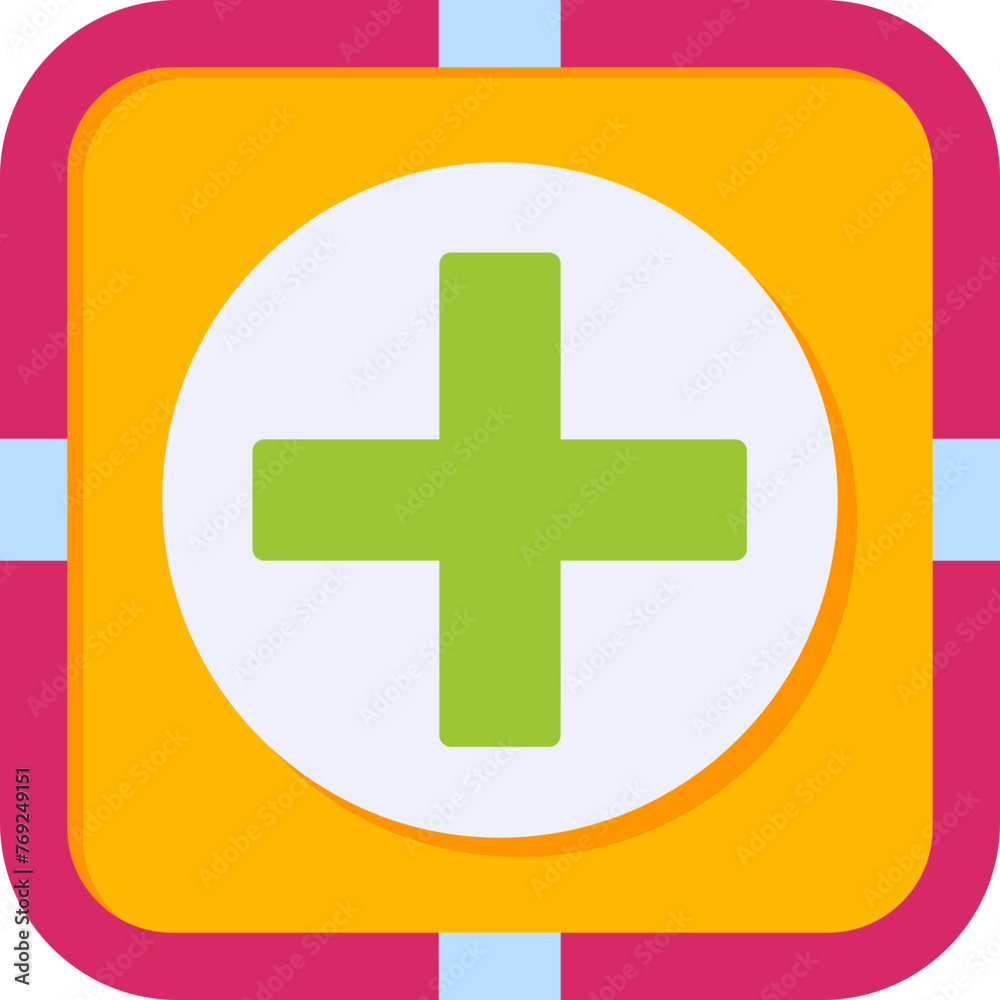 Obraz premium Plus Sign Icon
