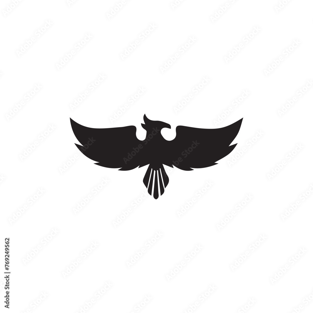 Obraz premium Strong Bird Logo Vector