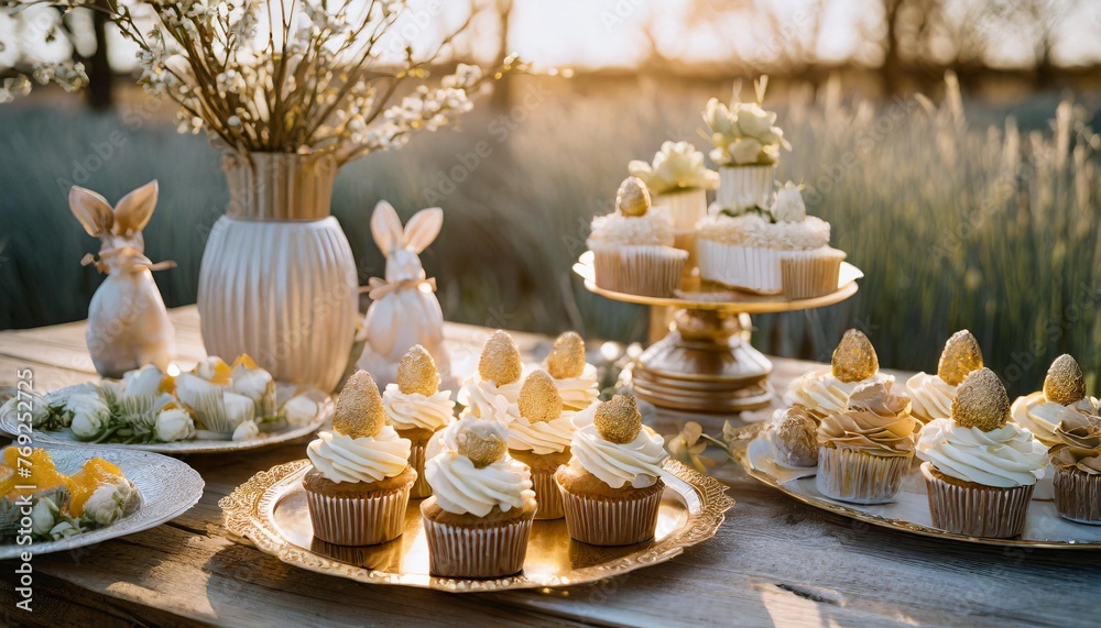 easter buffet cupcakes and more