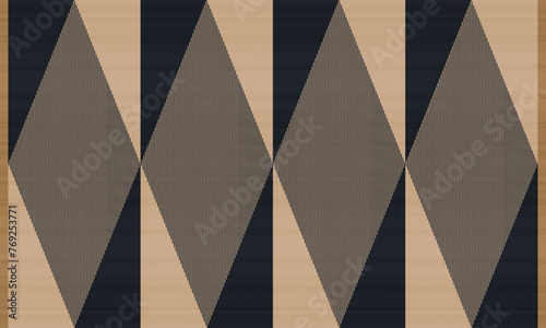 Navajo tribal vector seamless pattern. Native American ornament. Ethnic South Western decor style. Boho geometric ornament. blanket, rug. Woven carpet	