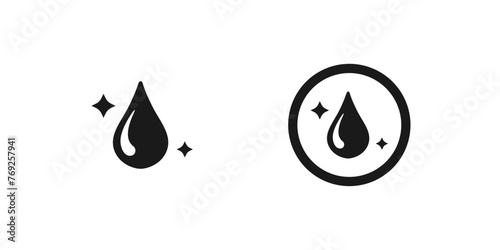 Anti aging serum icon or Anti aging serum symbol vector isolated. Best Anti aging serum icon for product packaging design element. Anti aging serum symbol for packaging design element.