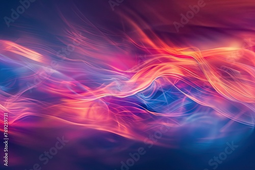 Abstract blurred gradient background colours with dynamic effect