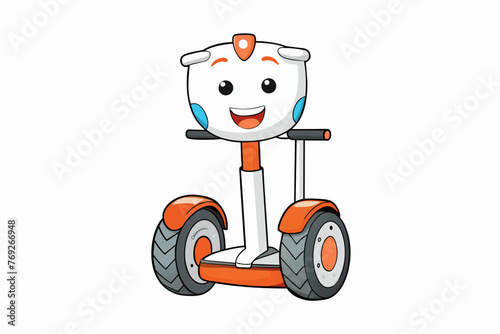 segway vector illustration