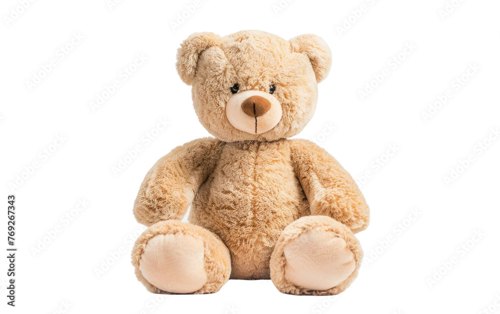 Fototapeta premium Toy Bear Teddy isolated on transparent Background
