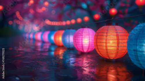 colorful lantern