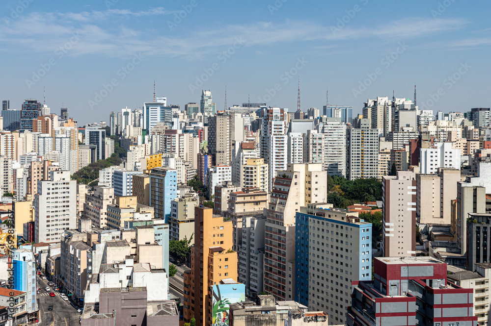 Fototapeta premium Prédios e construções cidade de São Paulo