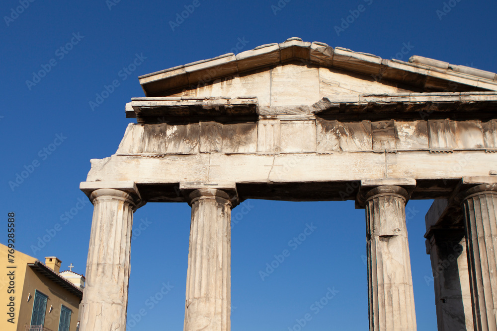 Ancient Greece Architecture Ruins, Athens, Attica, Greece