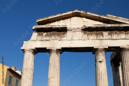 Ancient Greece Architecture Ruins, Athens, Attica, Greece