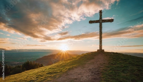 cross on the hill holy week