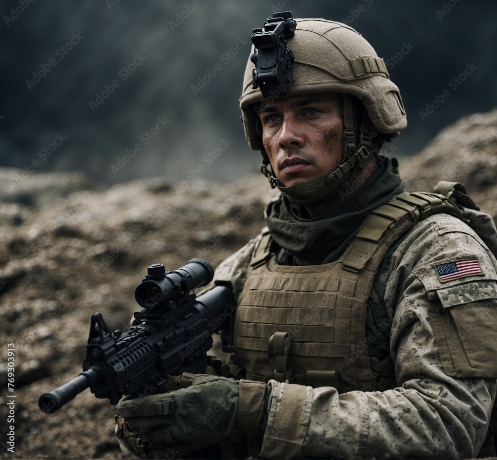 soldier in uniform soldier in uniform